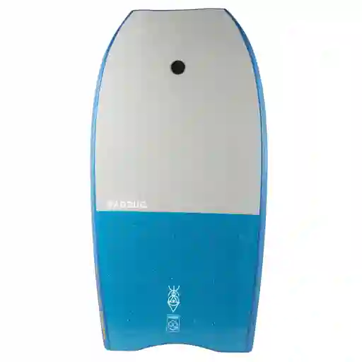 Tabla de Bodyboard Con Leash Para La Muñeca Olaian 100 Azul