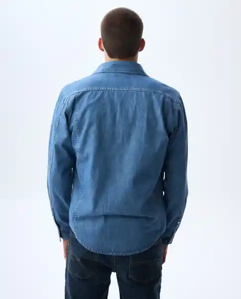 Camisa Hombre Azul Talla XL 511G000_AZU114604 Americanino