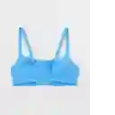 Bralette Azul Talla: LARGE American Eagle