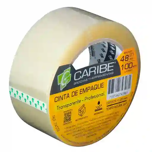 Caribe Cinta Empaque 48 mm 100 m