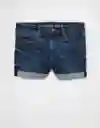 Short Mujer Azul Talla: 4 8197913 American Eagle