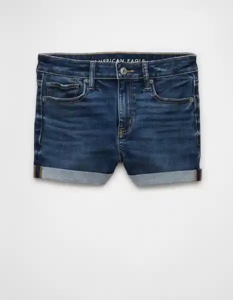 Short Mujer Azul Talla: 4 8197913 American Eagle