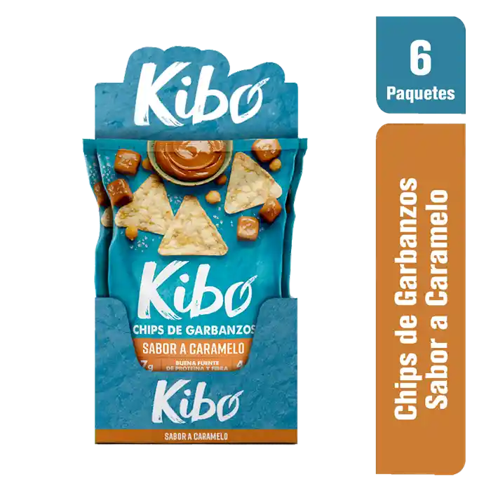 Kibo Chips De Garbanzo Caramelo