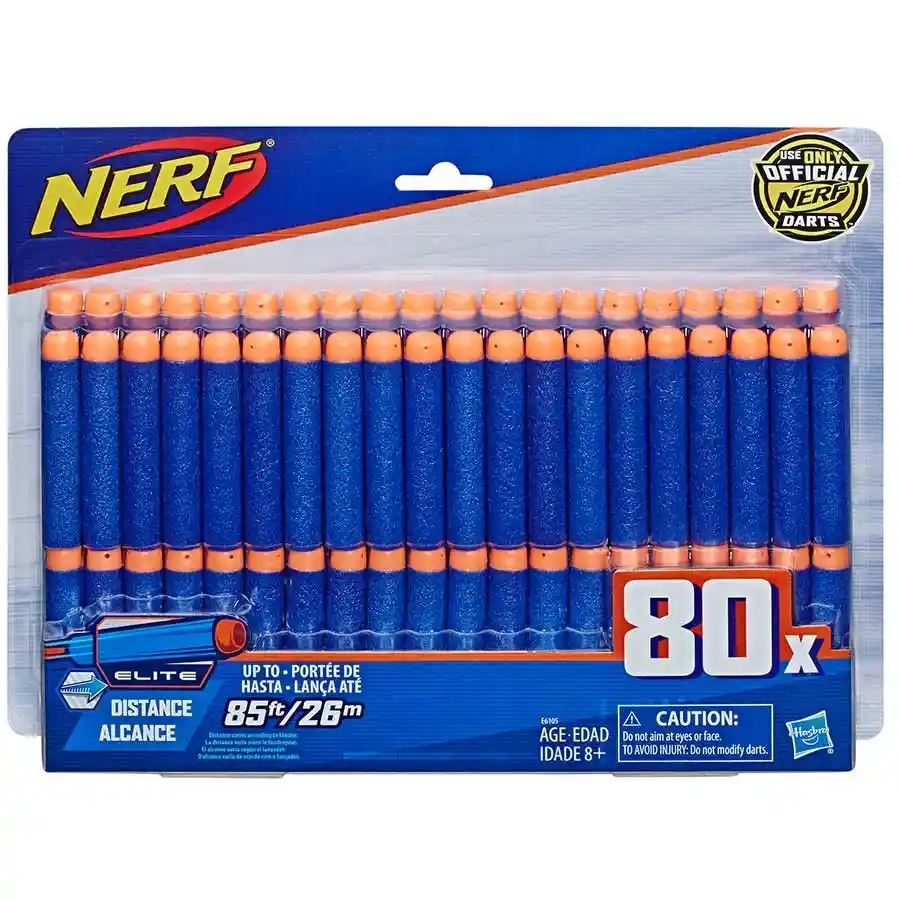 Ner Repuesto 80 Dardos Nerf 1 U