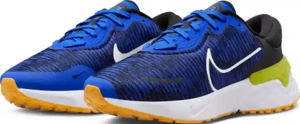 Nike Tenis Renew Run 4 Hombre Azul 9.5 DR2677-401