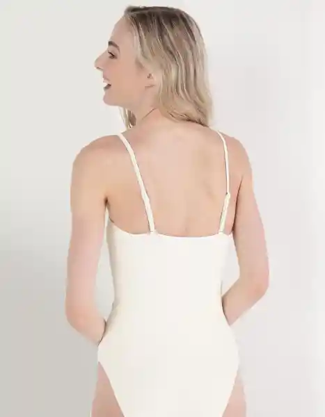 Enterizo Aerie Blanco Talla: SMALL 6088125 American Eagle