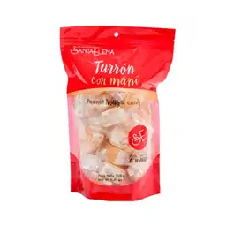 Santa Elena Turrón Artesanal Masticable con Maní