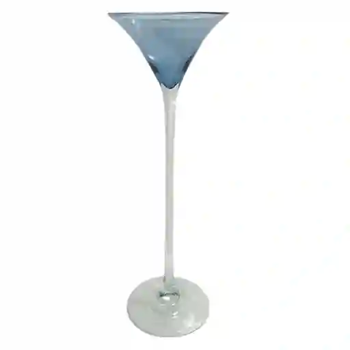 Marres Copa Martini Vidrio Azul 18 x 50 cm