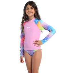 Camiseta Manga Larga Sunshine Hula Blend Junior 10 Speedo