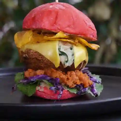 Monarquía Solita (veganburguerfest)