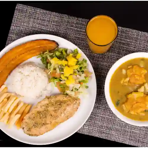 Menú escoge tu proteína
