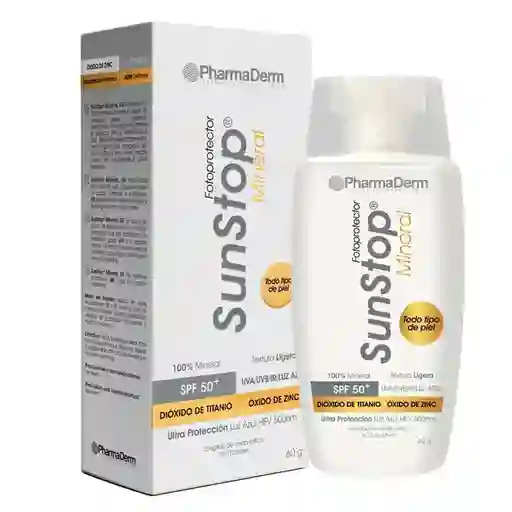 Sunstop Protector Solar Mineral Spf 50+ Emulsión P7D