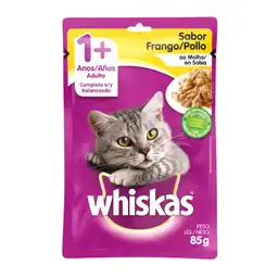 Whiskas Alimento Húmedo Para Gato Adultos Sabor Pollo