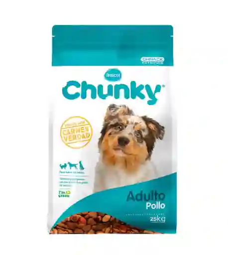 Chunky Alimento para Perro Adultos Pollo