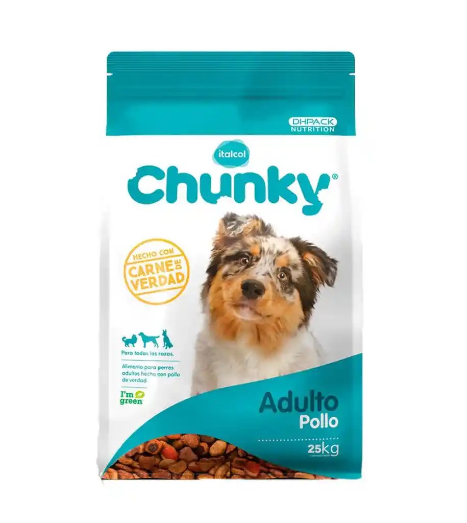 Chunky Alimento para Perro Adultos Pollo