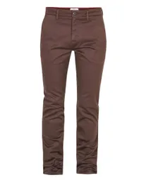 Pantalon Khakis Rocket Cafe Oscuro Talla 34 Hombre Chevignon