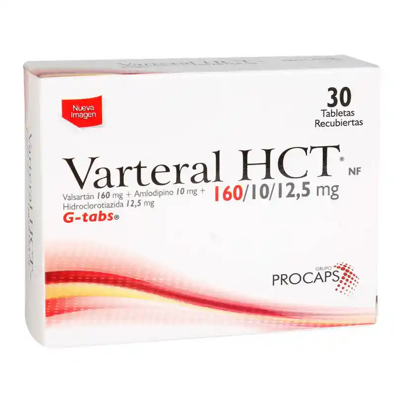 Varteral HCT (160 mg / 10 mg / 12.5 mg)