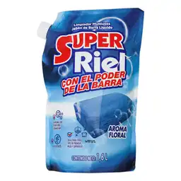 Super Riel  Jabon De Barra Liquido1.6 Lt