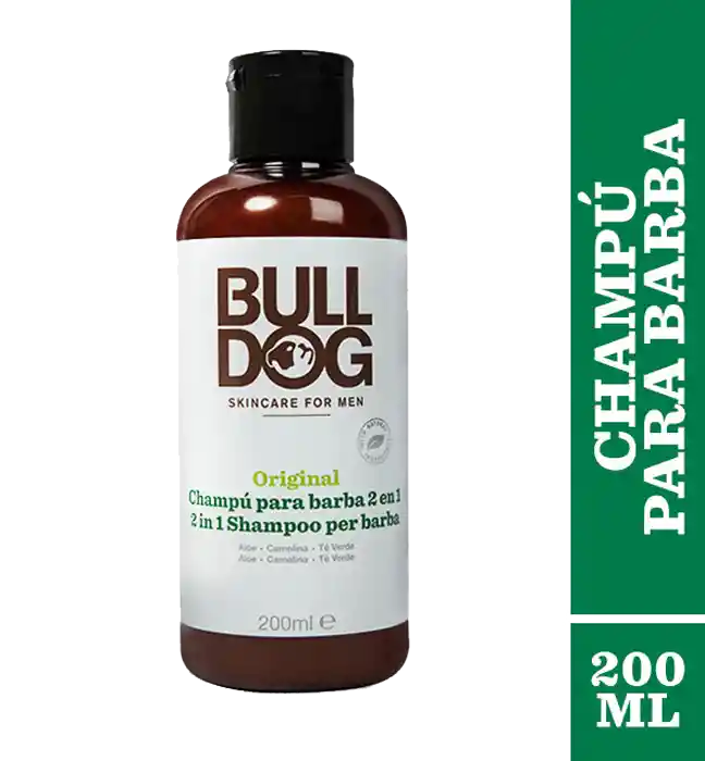 Bulldog Skincare For Men Original Champú para Barba 2 en 1