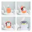 Miniso Peluche Blind Box Sorpresa Fruit Series Penguin Naranja