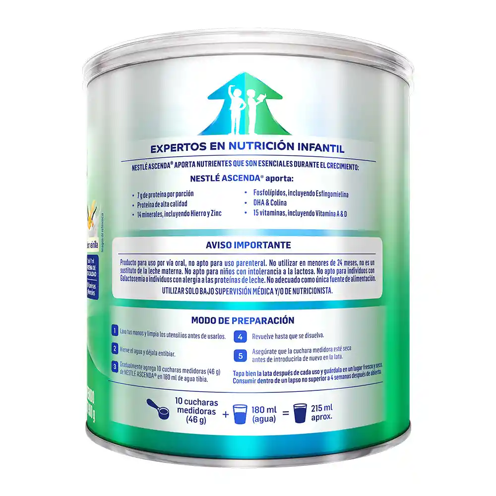 Complemento nutricional ASCENDA x 900g