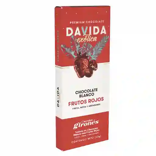 Davida Chocolate Blanco Frutos Rojos