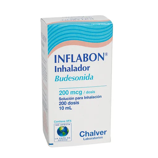 Inflabon Solución para Inhalación (200 mcg)