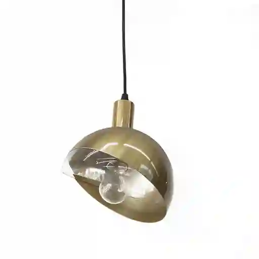 Decoriente Lámpara Colgante 1 Luz Dorado LT08614