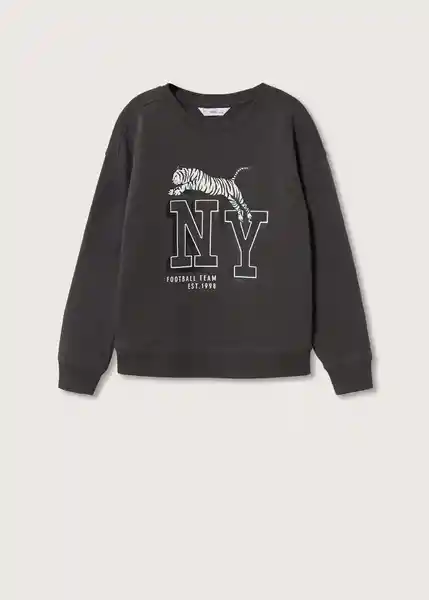 Sudadera Albert3 Antracita Talla 12 Niños Mango