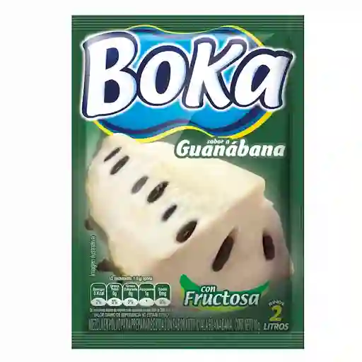 Boka Mezcla en Polvo Sabor Guanábana