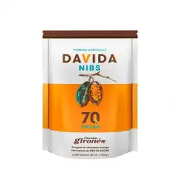 Davida Chocolate Nibs Cacao 70%