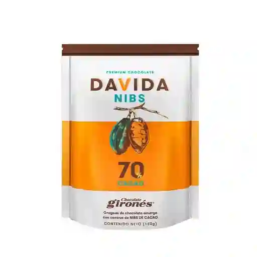 Davida Chocolate Nibs Cacao 70%