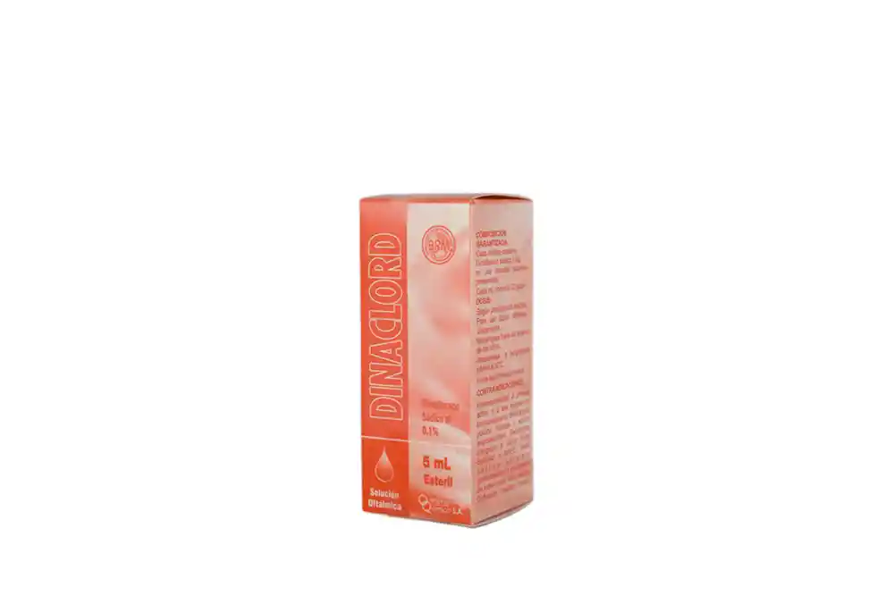 Dinaclord Solución Oftálmica Estéril (0.1 %)