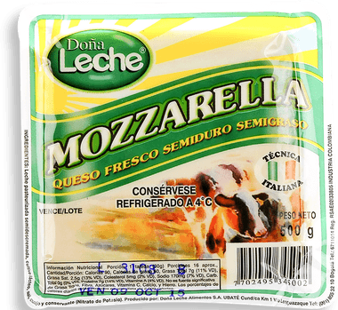 Dona Leche Queso Mozzarella 500 g