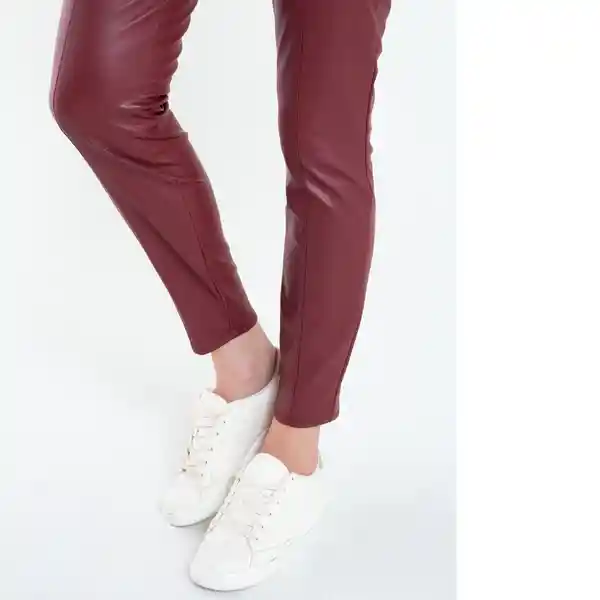 Pantalón Marley Mujer Rojo Syrah Ultraoscuro L 532E340 Naf Naf