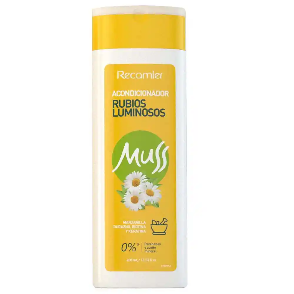 Muss Pack Shampoo y Acondicionador Rubios Luminosos