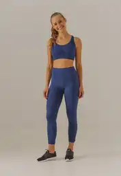 Leggings Largo Mujer Mp Azul Talla M Bronzini