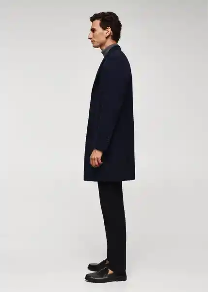 Abrigo Arizona Navy Talla XS Hombre Mango
