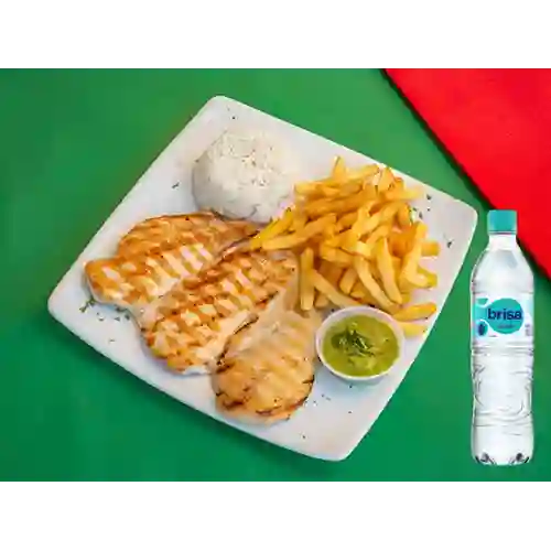 Combo Pechuga a la Plancha + Brisa Sin Gas 600ML
