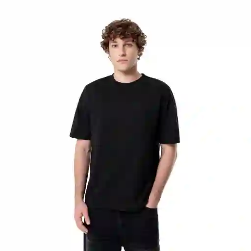 Camiseta Manga Corta en Jersey Algodón Masculino Aikid Gef Talla M
