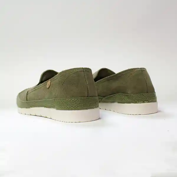 Verbenas Zapatos Burt Serraje Verde Talla 42