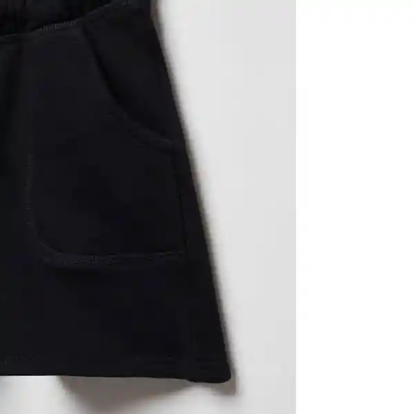 Short Lea Negro Talla 10 Niñas Mango