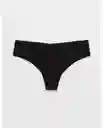 Panti Aerie en Negro Talla Medium American Eagle