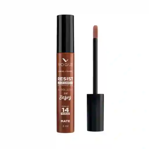 Labial Líquido Vogue Resist Misteriosa 3ml