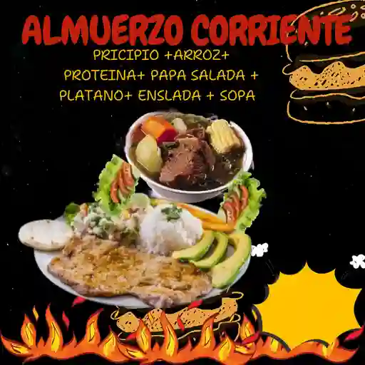 Almuerzo corriente