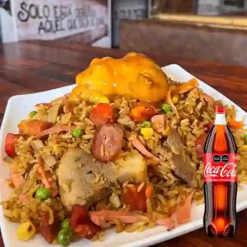 Combo Arroz Ranchero 2 Personas +Cocacola Orig 1.5l