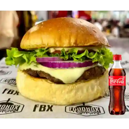 Burger clásica nueva+cocacola orig 400ml