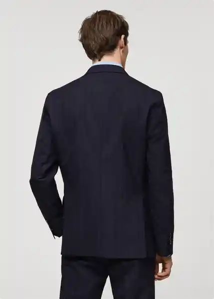 Blazer Americana Napoli Navy Talla 52 Hombre Mango