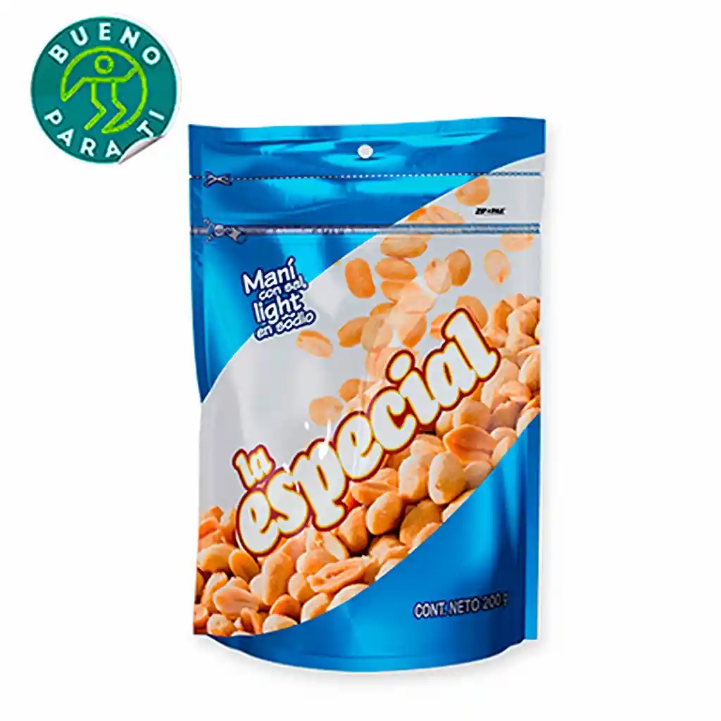 La Especial Maní­ Con Sal Light en Sodio