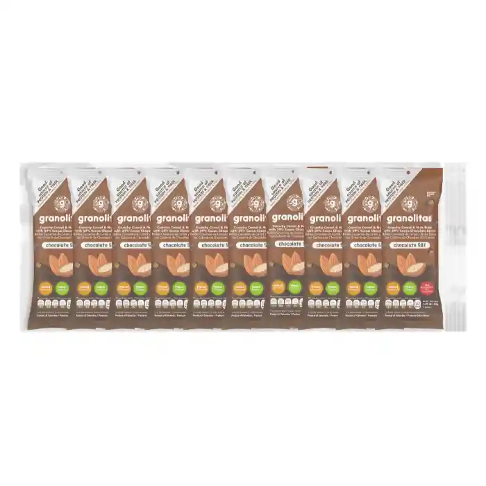 Granolitas Cereal Chocolate 59% Pack